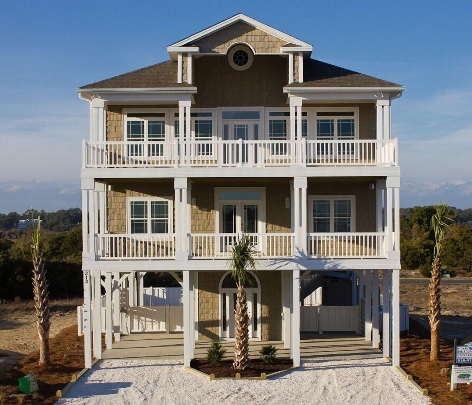 Beach house exterior